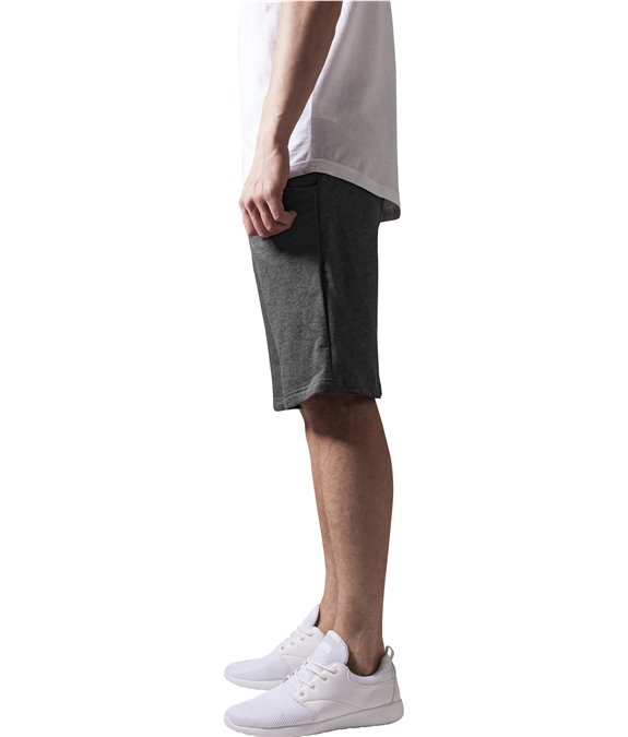 Urban Classics Light Deep Crotch Sweatshorts Charcoal 1